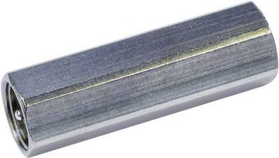 Telegärtner FME coupling Sti-Sti with PP insulation (Plastic cable ties, 5 pcs.)