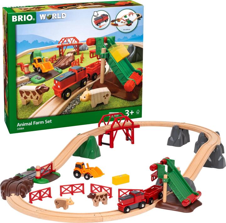 Actual product image Brio Large Farm Set