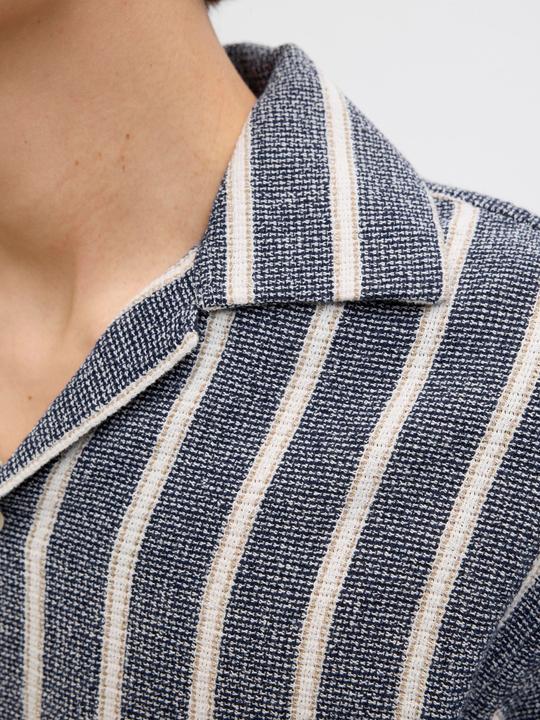 Image du produit Jack & Jones Jorcoba Stripe Resort Shirt Ss Sn (XXL)