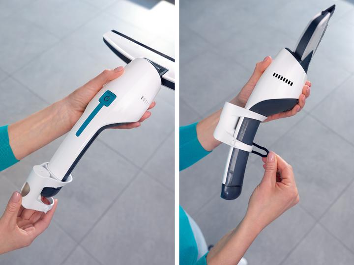 Actual product image Leifheit Nemo Click window and bathroom vacuum cleaner