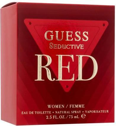 Actual product image Guess Seductive Red by Eau De Toilette Spray 75 ml (Eau de toilette, 75 ml)