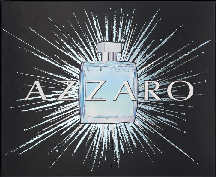 Actual product image Azzaro Chrome Eau De Toilette Fresh Aquatic Men's Cologne - Citrus Woody (Eau de toilette, 125 ml)