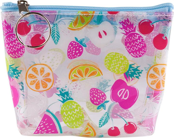 Immagine prodotto Accentra Kosmetiktasche / Kulturbeutel transparent mit Früchteprint