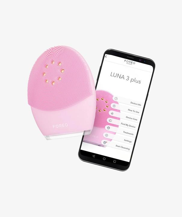 Actual product image Foreo LUNAâ"¢ 3 plus thermal facial cleanser with microcurrent for normal skin Luna