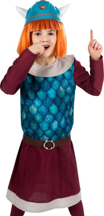 Actual product image Maskworld Wickie Kostüm für Kinder mit Perücke & Helm (134, 140)