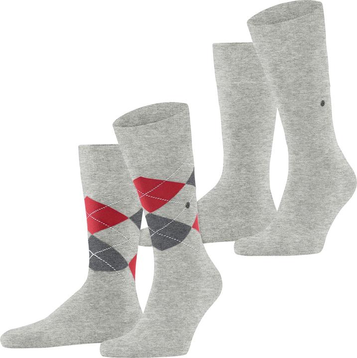 Immagine prodotto Burlington M's EVERYDAY 2-PACK (Confezione da 2, 40 - 46)