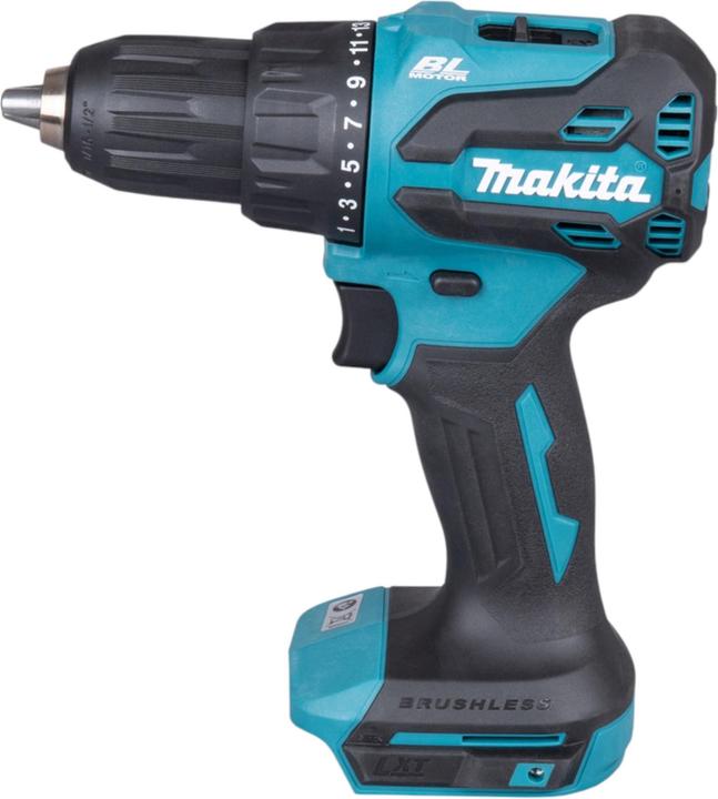 Produktbild Makita DHP 490 RTJ Akku Schlagbohrschrauber 18 V 65 Nm Brushless + 2x Akku 5,0 Ah + Ladegerät + (Akkubetrieb)