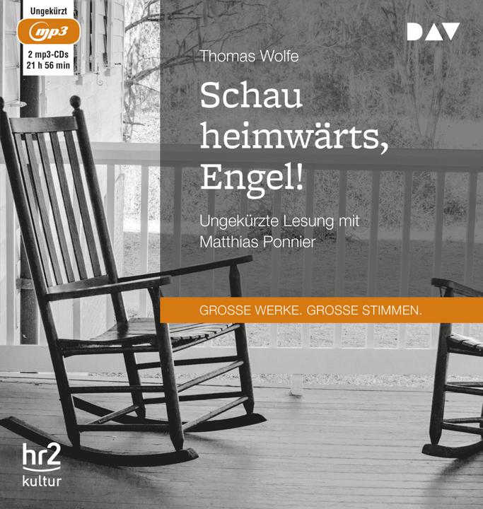 Produktbild Schau heimwärts, Engel! Eine Geschichte vom begrabenen Leben (Thomas Wolfe, Hans Schiebelhuth, Matthias Ponnier, Deutsch)