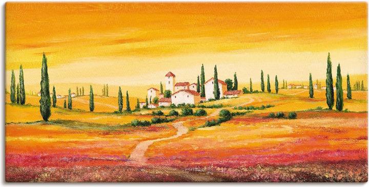 Actual product image Artland Dreamlike Tuscan landscape S9KZ (40 x 20 cm)