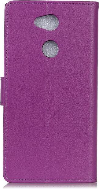 Actual product image MU Classic Bookcover sleeve with litchite texture (Sony Xperia L2)