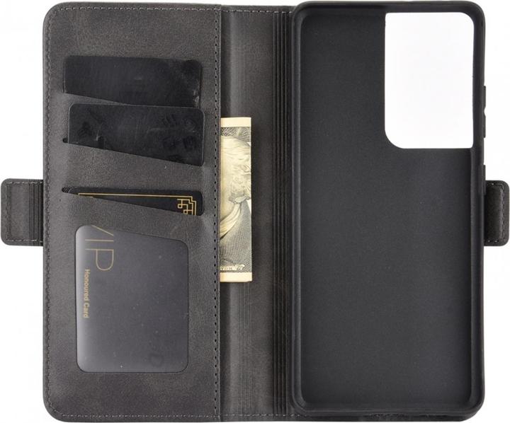 Produktbild Screenguard Samsung Galaxy S21 Ultra CardLounge Lederhülle (Samsung Galaxy S21 Ultra)