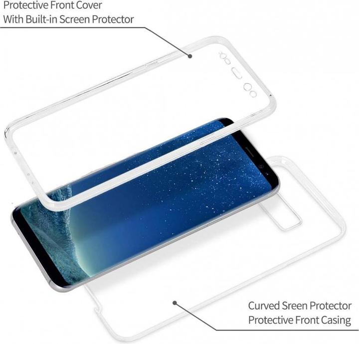 Produktbild Screenguard 360° Screen & Body Protector Samsung Galaxy S8 Hülle mit Folie (Samsung Galaxy S8+)