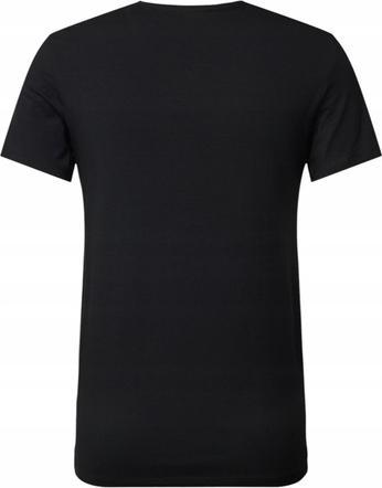Image du produit Guess Herren T-Shirt Caleb Hero V-Ausschnitt 2er-Pack Schwarz (XL)