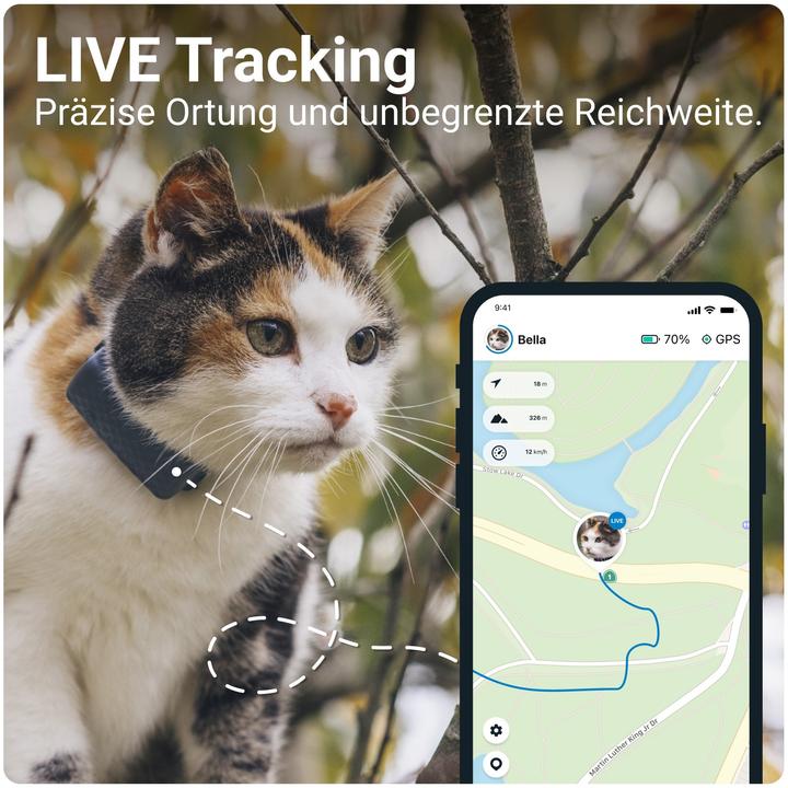 Actual product image Tractive CAT Mini GPS Tracker for Cats (Cat, General)