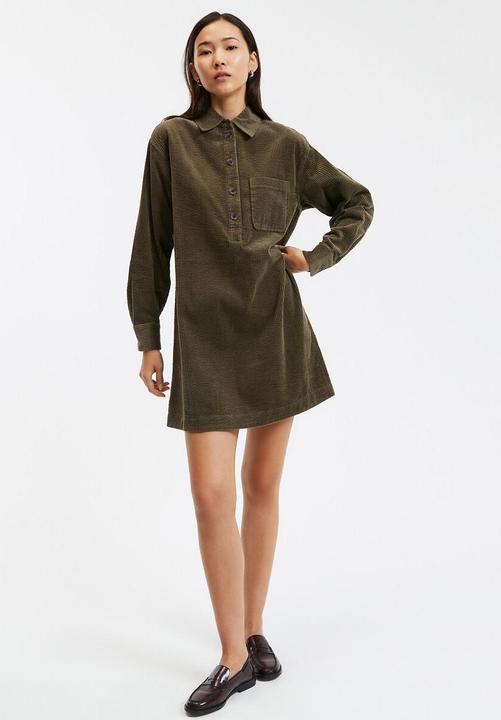 Produktbild La Redoute Collections Kurzes Cordkleid Signature ALBANE (38)