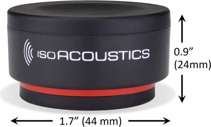 Produktbild Isoacoustics ISO-PUCK MINI studio monitor isolatie (8 stuks)