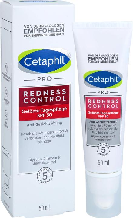Actual product image Cetaphil Pro Redness Control tinted day care SPF30 (50 ml, Tinted Day Cream, SPF 30)