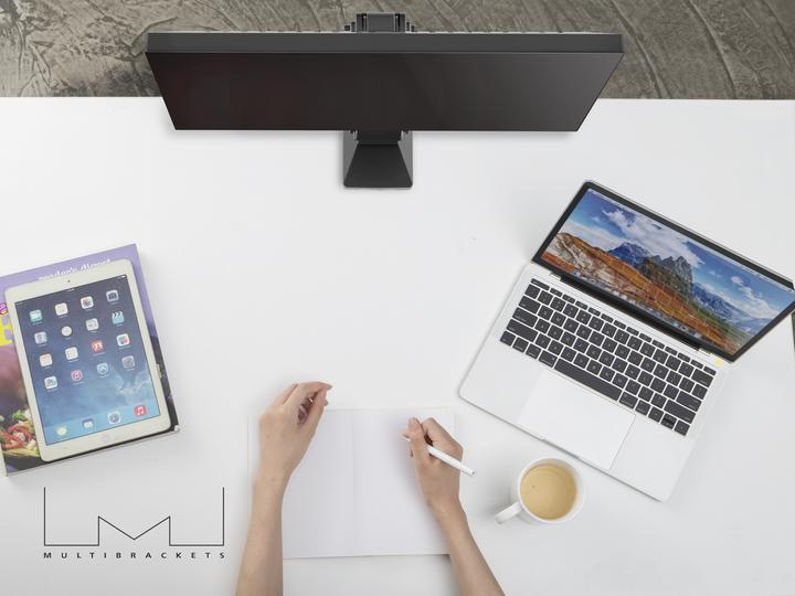 Image du produit Multibrackets Support d'écran Slim 17-32", noir, métal (Tables, 32")