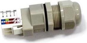Actual product image Alfa Network WATERPROOF KIT - RJ45 Ethernet-Adapter for Outdoor-Case, IP66