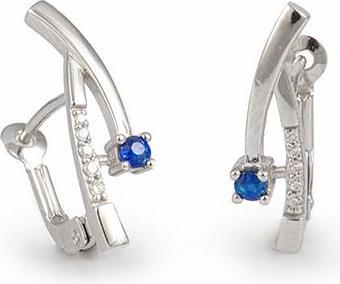 Immagine prodotto Breuning GIOIELLI PER ORECCHIE - E.SAFIR/Brill. 0,06 Ct. H/si (585, - Oro)