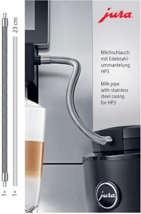 Produktbild Jura 24114 Milchschlauch mit Edelstahlummantelung HP3 Silber