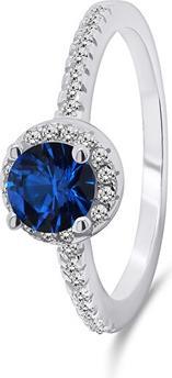 Produktbild Brilio Silver - Charming silver ring with zircons RI054WB - Circuit: 60 mm (60)