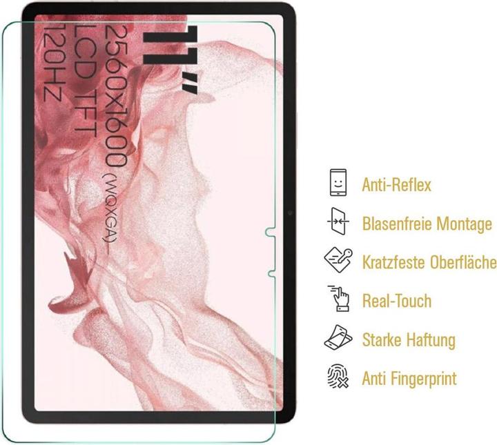 Produktbild Protectorking 2x Panzerfolie Anti-Shock matt entspiegelt (2 Stück, Galaxy Tab S9)