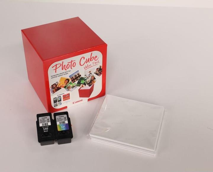 Actual product image Canon PG-540 / CL-541 Photo Cube Value Pack PP-201 13x13 cm 40 sheets (M, C, FC, Y)