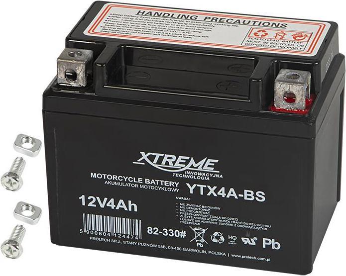 Produktbild Blow 82-330 # 12v 4ah xtreme motorcycle battery (1 Stk., Gerätespezifisch, 4000 mAh)