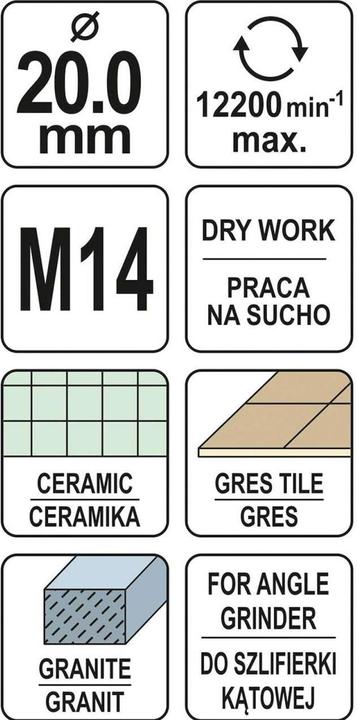 Immagine prodotto Yato YT-60444 (fino a 20 millimetri)