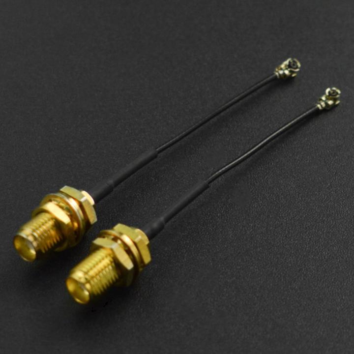 Actual product image DFRobot IPEX to SMA Female Adapter 2pcs.