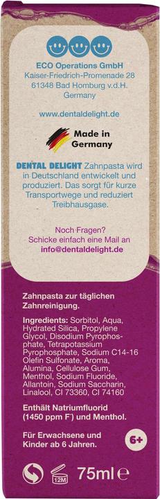 Immagine prodotto Dental Delight Berry Blast (75 ml)