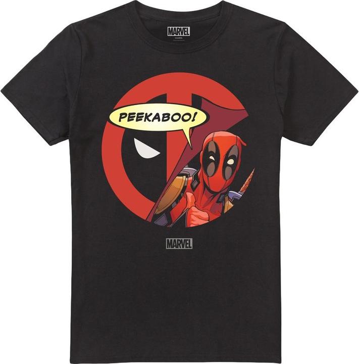 Immagine prodotto Deadpool Maglietta Peekaboo Uomo (L)