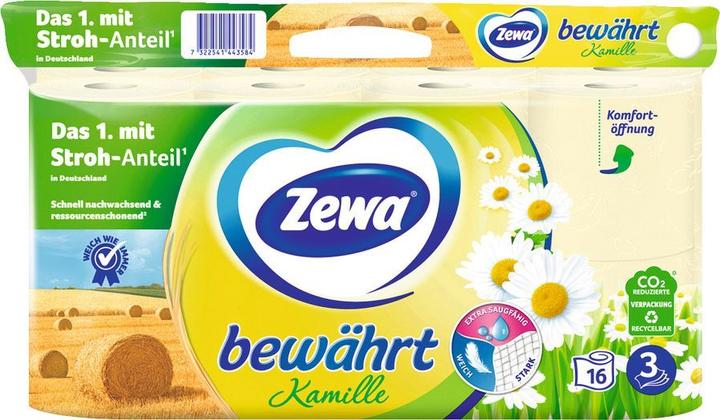 Actual product image Zewa Proven camomile (16 x)