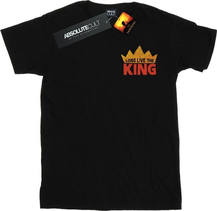 Disney The Lion King Movie Long Live Breast Print TShirt (XL)