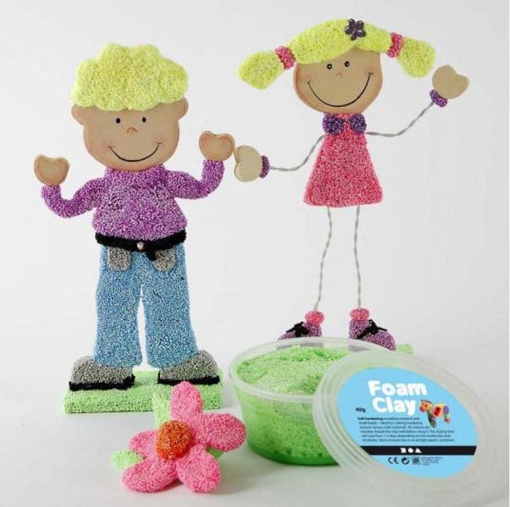 Actual product image Creativ Company Foam Clay Basic