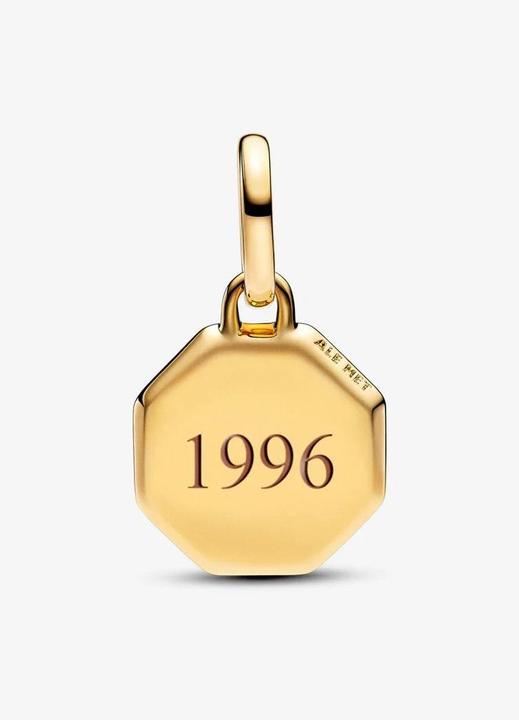 Image du produit Pandora Me Médaille à graver (14K plaqué or, Alliage métallique)