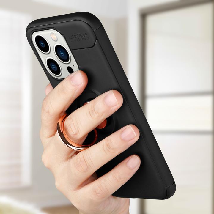 Produktbild Cadorabo Hülle für Apple iPhone 14 PRO MAX im TPU Auto Fokus Style (Apple iPhone 14 Pro Max)