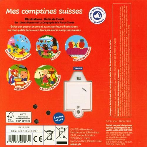 Produktbild Mes comptes suisses (Französisch, Obertova Wanda, 2020)