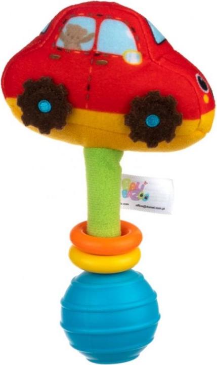 Actual product image Bali Bazoo Plush vehicle rattle