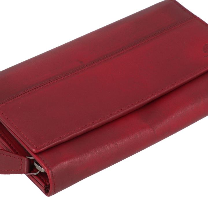 Produktbild Greenburry Destressed Geldbörse RFID Schutz Leder 18.5 cm