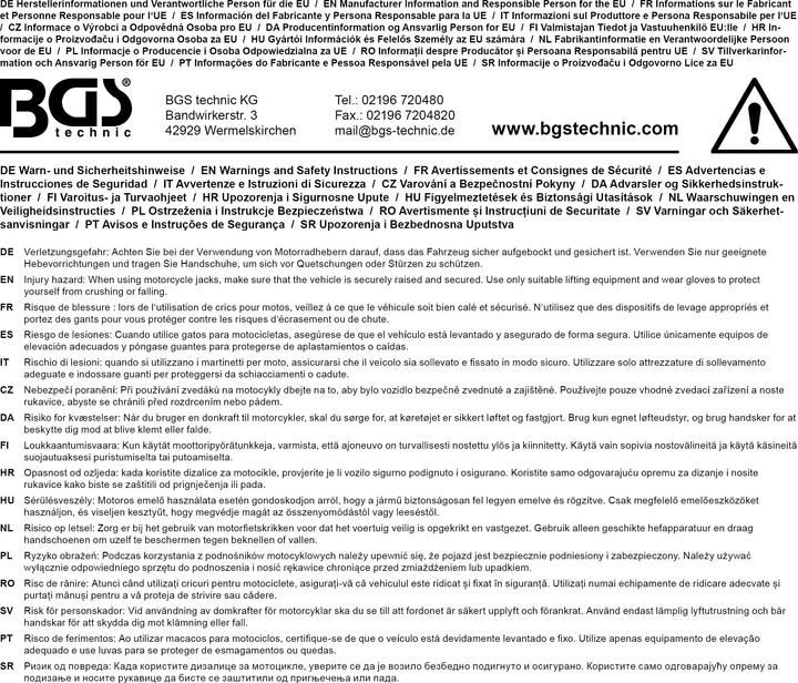 Produktbild BGS Motorradreifen-Auswuchtgerät