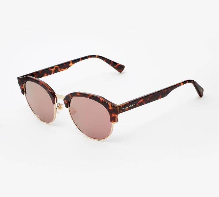 Actual product image Hawkers Classic Rounded carey Rose Gold