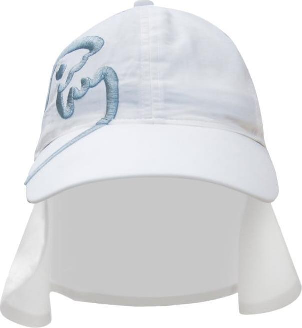 Produktbild IQ-UV UV Schutz Cap Bites mit Nackenschutz Kinder, weiss (1 Stk) (Sonnencreme, SPF 50+)