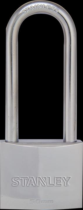 Actual product image Stanley Brass padlock 50mm