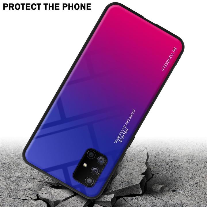 Image du produit Cadorabo Couverture en verre TPU 2 couleurs (Samsung Galaxy A71 5G)