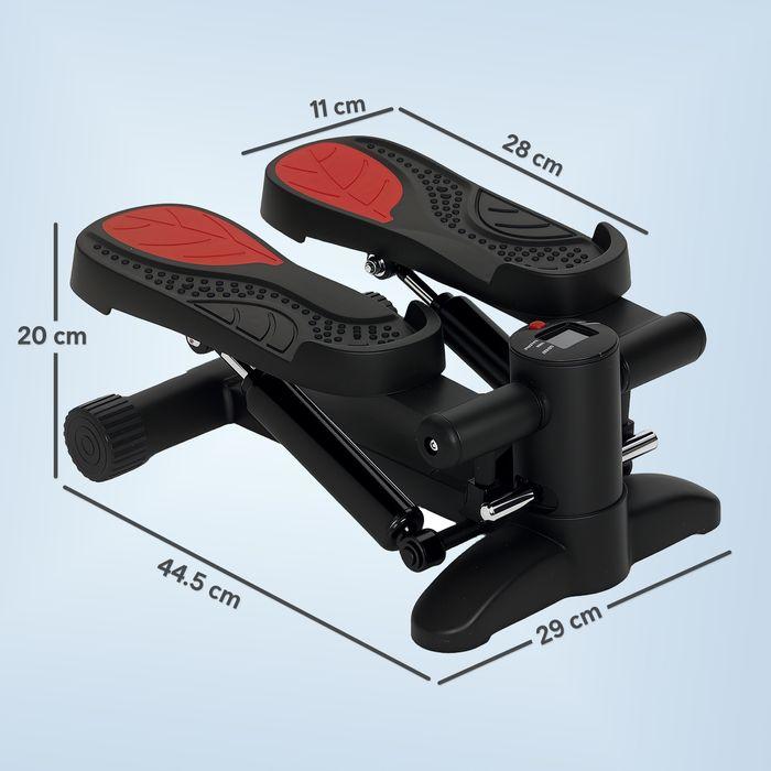 Image du produit Swisshandel24 Mini-Stepper für Zuhause Up-Down Stepper mit LCD-Display bis 100 kg Schwarz