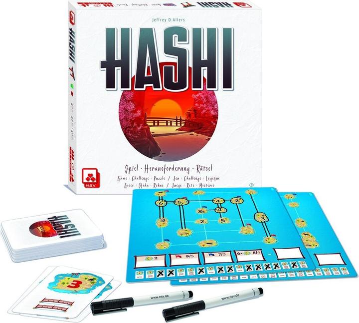 Actual product image NSV Hashi (English, German, French, Dutch)
