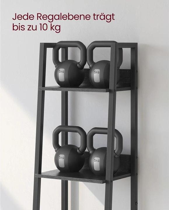 Image du produit Vasagle Étagère à livres (34 x 30 x 170 cm)