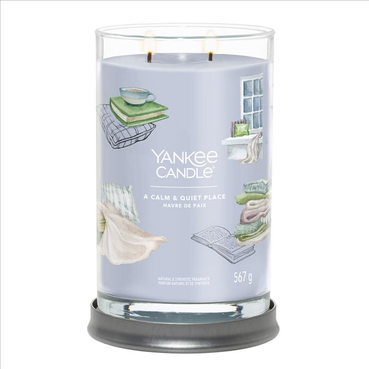 Actual product image Yankee Candle Calm & Quiet Place Signature Large Tumbler Scented Candle